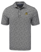Bryant University Bulldogs Cutter & Buck Pike Eco Flora Print Recycled Mens Big & Tall Polo BL_MANN_HG 