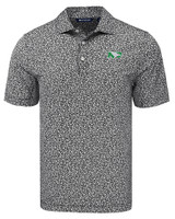 North Dakota Cutter & Buck Pike Eco Flora Print Recycled Mens Big & Tall Polo BL_MANN_HG 