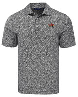 Illinois State Redbirds Cutter & Buck Pike Eco Flora Print Recycled Mens Big & Tall Polo BL_MANN_HG 