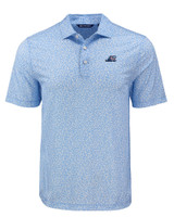 West Michigan Whitecaps Cutter & Buck Pike Eco Flora Print Recycled Mens Big & Tall Polo ALS_MANN_HG 1