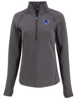 Memphis Tigers Cutter & Buck Peshastin Fleece Recycled Womens Half Zip Pullover BLH_MANN_HG 