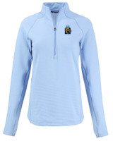 FIU Panthers College Vault Cutter & Buck Peshastin Fleece Recycled Womens Half Zip Pullover ALH_MANN_HG 