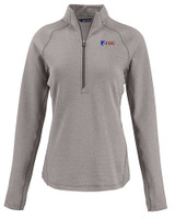 Fairleigh Dickinson Knights Cutter & Buck Peshastin Fleece Recycled Womens Half Zip Pullover EGH_MANN_HG 