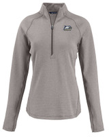 Georgia Southern Eagles Cutter & Buck Peshastin Fleece Recycled Womens Half Zip Pullover EGH_MANN_HG 