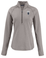 Howard Bison Cutter & Buck Peshastin Fleece Recycled Womens Half Zip Pullover EGH_MANN_HG 