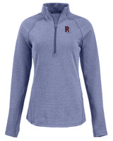 Round Rock Express Cutter & Buck Peshastin Eco Fleece Recycled Womens Half Zip Pullover TBH_MANN_HG 1
