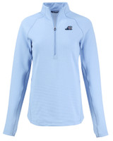 West Michigan Whitecaps Cutter & Buck Peshastin Eco Fleece Recycled Womens Half Zip Pullover ALH_MANN_HG 1