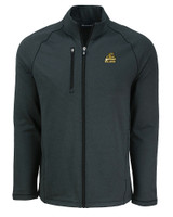 Bryant University Bulldogs Cutter & Buck Peshastin Fleece Recycled Mens Full Zip Jacket BLH_MANN_HG 