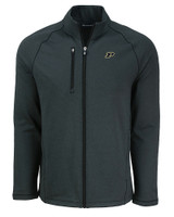 Purdue Boilermakers Cutter & Buck Peshastin Fleece Recycled Mens Full Zip Jacket BLH_MANN_HG 