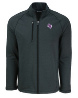 Stephen F Austin Lumberjacks Cutter & Buck Peshastin Fleece Recycled Mens Full Zip Jacket BLH_MANN_HG 