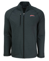 Delaware State Hornets Cutter & Buck Peshastin Fleece Recycled Mens Full Zip Jacket BLH_MANN_HG 