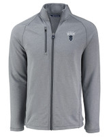 Howard Bison Cutter & Buck Peshastin Fleece Recycled Mens Full Zip Jacket EGH_MANN_HG 
