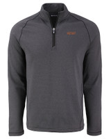 UOP Tigers Cutter & Buck Peshastin Fleece Recycled Mens Half Zip Pullover BLH_MANN_HG 