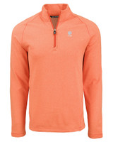 Clemson Tigers Alumni Cutter & Buck Peshastin Fleece Recycled Mens Half Zip Pullover CGH_MANN_HG 