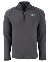North Dakota Cutter & Buck Peshastin Fleece Recycled Mens Half Zip Pullover BLH_MANN_HG 
