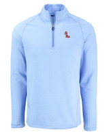 Ole Miss Rebels Cutter & Buck Peshastin Fleece Recycled Mens Half Zip Pullover ALH_MANN_HG 