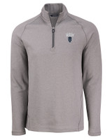 Howard Bison Cutter & Buck Peshastin Fleece Recycled Mens Half Zip Pullover EGH_MANN_HG 