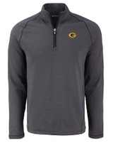 Grambling Tigers Cutter & Buck Peshastin Fleece Recycled Mens Half Zip Pullover BLH_MANN_HG 