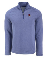 Round Rock Express Cutter & Buck Peshastin Eco Fleece Recycled Mens Half Zip Pullover TBH_MANN_HG 1