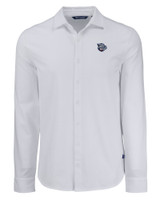 Lehigh Valley IronPigs Cutter & Buck Advantage Tri-Blend Eco Soft Pique Long Sleeve Knitted Mens Button Down WH_MANN_HG 1