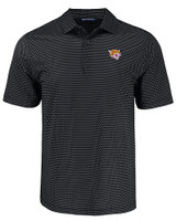 Bethune-Cookman Wildcats Cutter & Buck Pike Eco Shadow Check Print Recycled Mens Polo BL_MANN_HG 