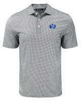 Air Force Falcons College Vault Cutter & Buck Pike Eco Diamond Dot Print Recycled Mens Polo BL_MANN_HG 