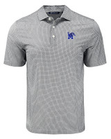 Memphis Tigers Cutter & Buck Pike Eco Diamond Dot Print Recycled Mens Polo BL_MANN_HG 