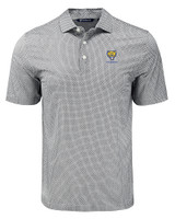 Fort Valley State Wildcats Cutter & Buck Pike Eco Diamond Dot Print Recycled Mens Polo BL_MANN_HG 