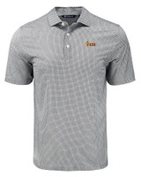 Arizona State Sun Devils Cutter & Buck Pike Eco Diamond Dot Print Recycled Mens Polo BL_MANN_HG 
