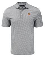 Bethune-Cookman Wildcats Cutter & Buck Pike Eco Diamond Dot Print Recycled Mens Polo BL_MANN_HG 