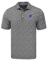 Memphis Tigers Cutter & Buck Pike Eco Flora Print Recycled Mens Polo BL_MANN_HG 