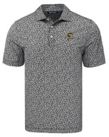 Grambling Tigers College Vault Cutter & Buck Pike Eco Flora Print Recycled Mens Polo BL_MANN_HG 