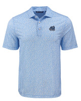 Old Dominion Monarchs Cutter & Buck Pike Eco Flora Print Recycled Mens Polo ALS_MANN_HG 