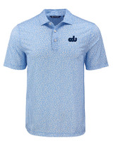 Old Dominion Monarchs College Vault Cutter & Buck Pike Eco Flora Print Recycled Mens Polo ALS_MANN_HG 