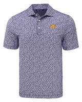 Tennessee Tech Golden Eagles Cutter & Buck Pike Eco Flora Print Recycled Mens Polo CLP_MANN_HG 