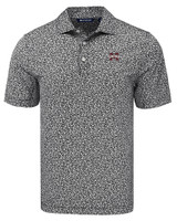 Mississippi State Bulldogs Cutter & Buck Pike Eco Flora Print Recycled Mens Polo BL_MANN_HG 