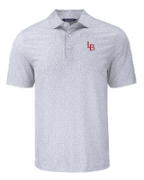 Louisville Bats Cutter & Buck Pike Eco Flora Print Mens Polo POL_MANN_HG 1