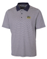 Drexel Dragons Cutter & Buck Forge Tonal Stripe Stretch Mens Big and Tall Polo LYN_MANN_HG 
