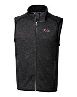UTSA Roadrunners Cutter & Buck Mainsail Sweater-Knit Mens Big and Tall Full Zip Vest CCH_MANN_HG 