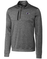UTSA Roadrunners Cutter & Buck Stealth Heathered Mens Big and Tall  Quarter Zip Pullover EG_MANN_HG 
