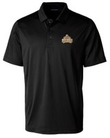 Riverdale High School Cutter & Buck Prospect Eco Textured Stretch Recycled Mens Short Sleeve Polo BL_MANN_HG 1