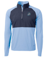 Gulf Shores High School Cutter & Buck Adapt Eco Knit Hybrid Recycled Mens Quarter Zip ALSNB_MANN_HG 1