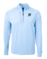 Gulf Shores High School Cutter & Buck Adapt Eco Knit Heather Mens Quarter Zip Pullover ALH_MANN_HG 1