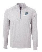 Gulf Shores High School Cutter & Buck Adapt Eco Knit Heather Mens Big & Tall Quarter Zip Pullover POH_MANN_HG 1