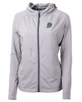 Gulf Shores High School Cutter & Buck Adapt Eco Knit Hybrid Recycled Womens Full Zip Jacket POL_MANN_HG 1
