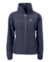 Gulf Shores High School Cutter & Buck Charter Eco Recycled Womens Full-Zip Jacket NVBU_MANN_HG 1