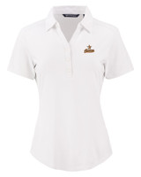 Houston Astros Cooperstown Cutter & Buck Forge Eco Stretch Recycled Womens Short Sleeve Polo WH_MANN_HG 1