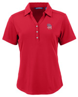 San Diego Padres Stars & Stripes Cutter & Buck Forge Eco Stretch Recycled Womens Short Sleeve Polo CDR_MANN_HG 1