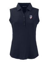 San Francisco Giants Stars & Stripes Cutter & Buck Forge Eco Stretch Recycled Womens Sleeveless Polo NVBU_MANN_HG 1