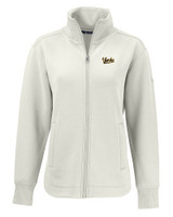 Vanderbilt Commodores College Vault Cutter & Buck Roam Eco Full Zip Recycled Womens Jacket SH_MANN_HG 